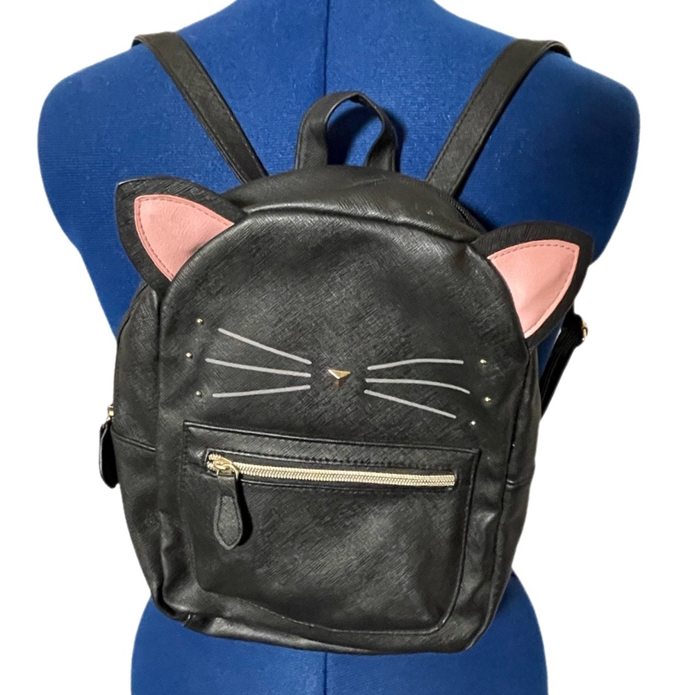 Black Cat Ear Backpack